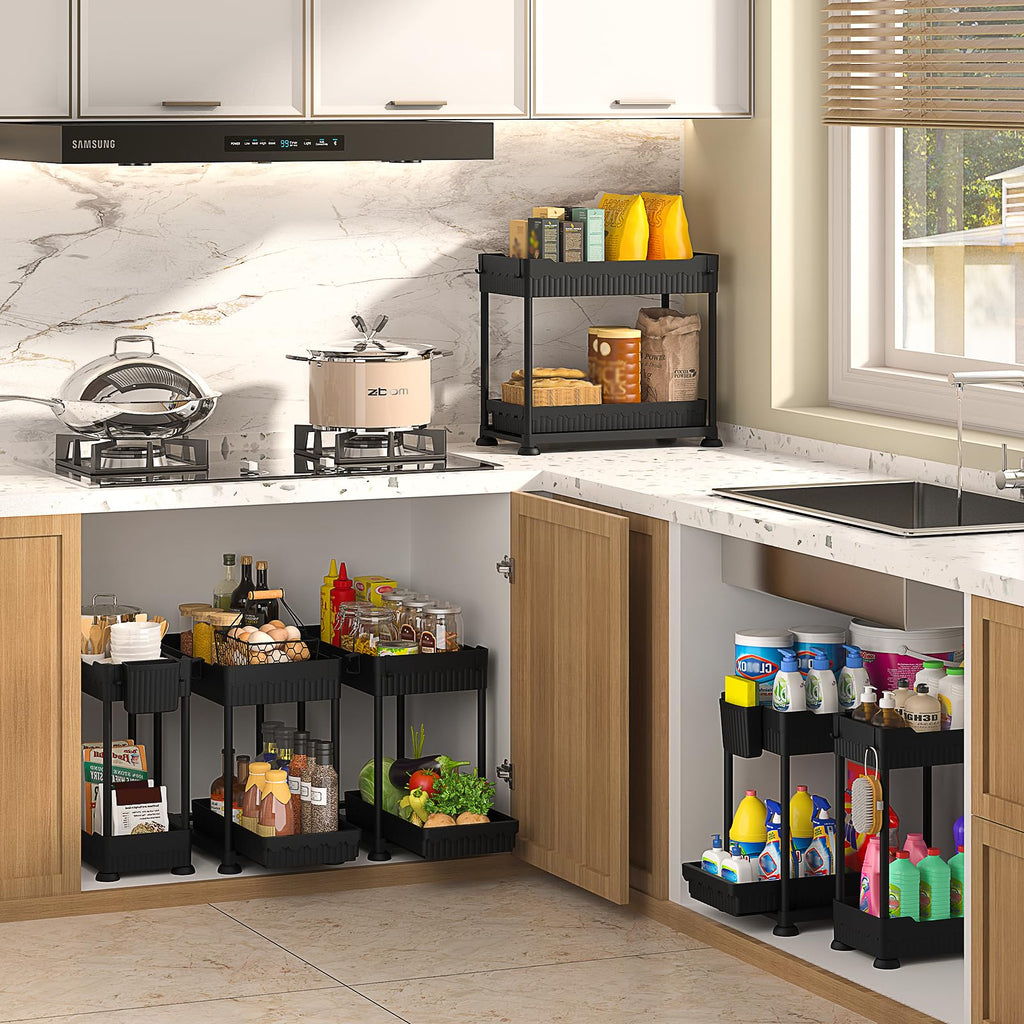 Sevenblue Sliding Under-Sink Organizers — 4-Pack product image 6