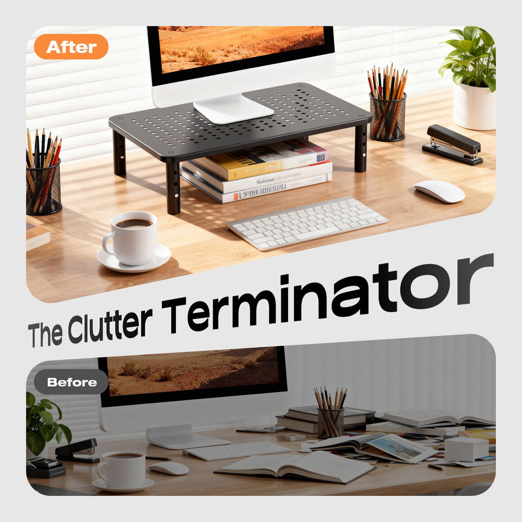 Adjustable 3-Height Monitor Stand Riser product image 6