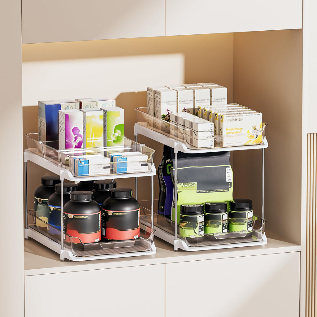 Delamu 2-Tier Under-Sink Organizers — 2-Pack product image 6