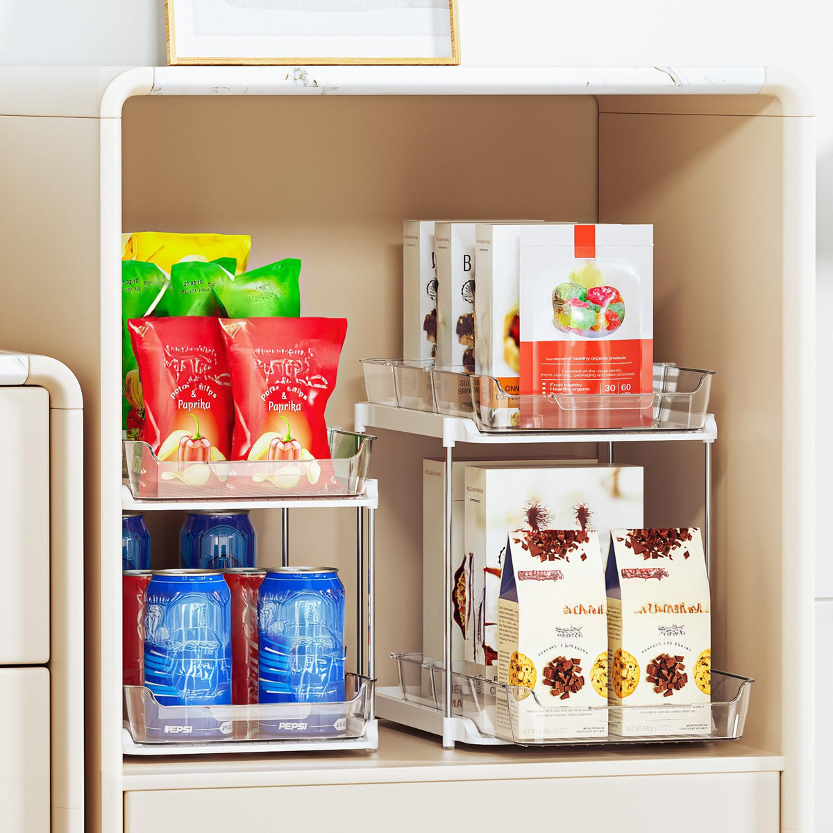 Delamu 2-Tier Under-Sink Organizers — 2-Pack product image 4