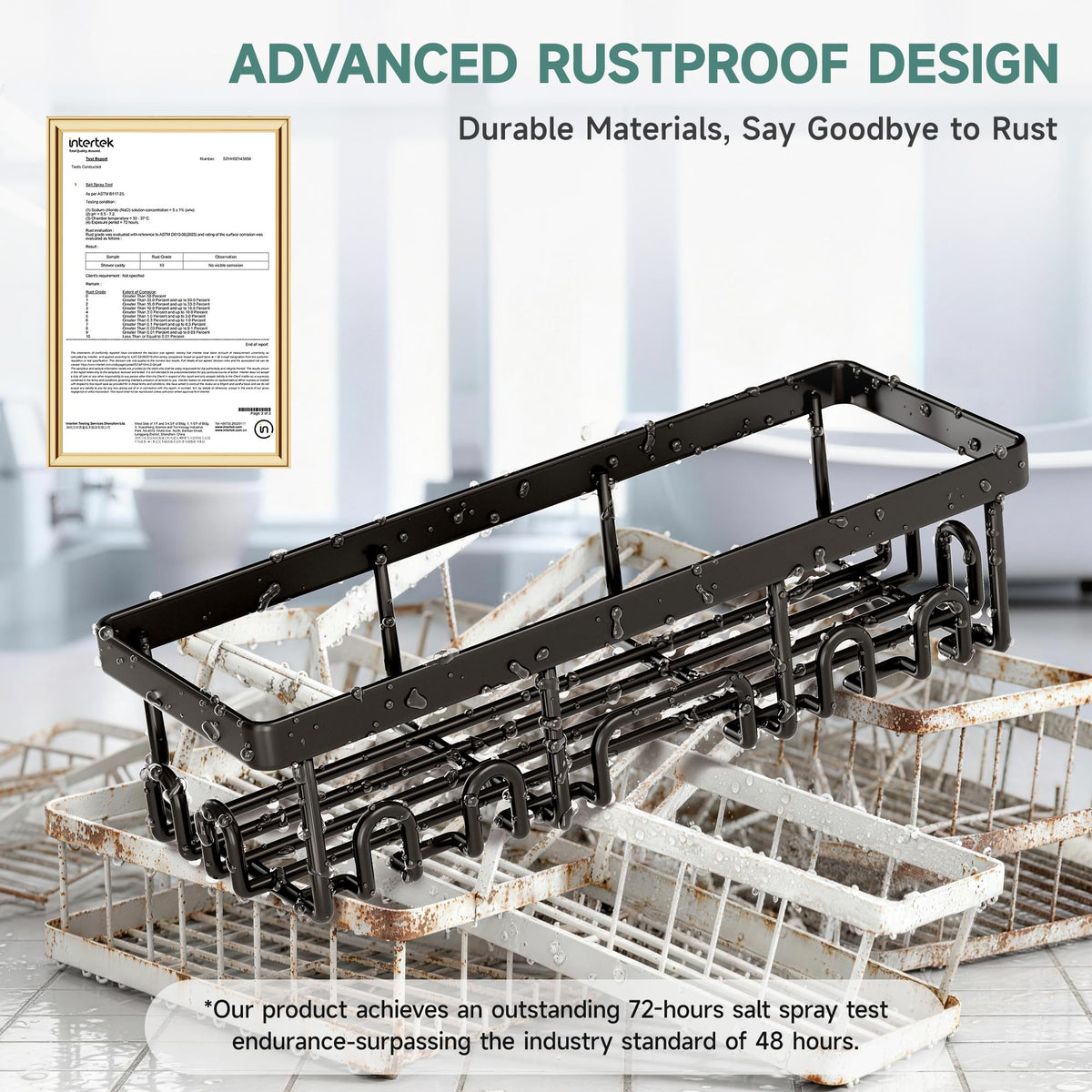 Veken 3-Pack Shower Caddies product image 3
