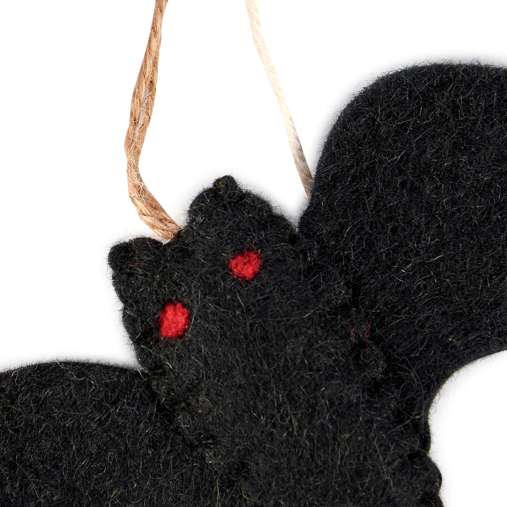 Primitives by Kathy Halloween Felt Bats and Pumpkins Garland - 72" Seasonal Home Decor