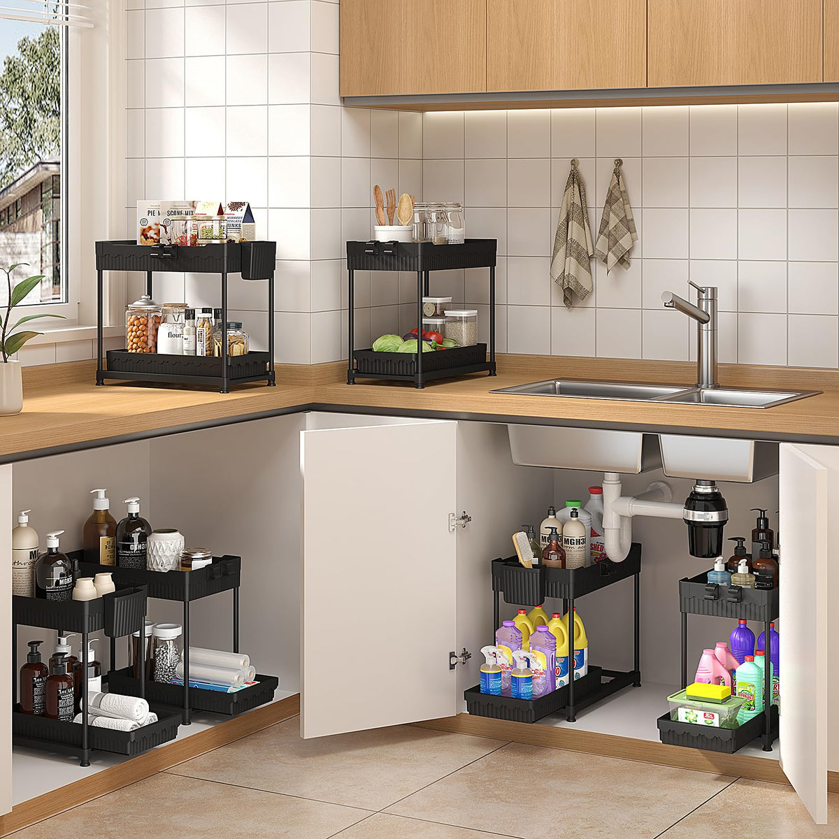 Sevenblue 3-Pack Under-Sink Organizers product image 2