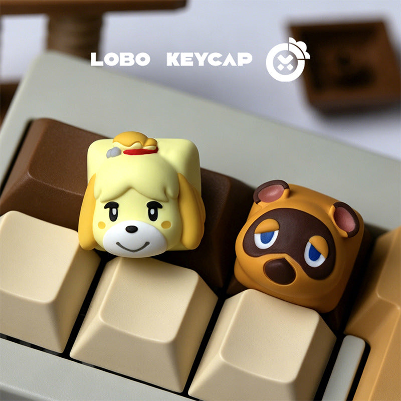 Animal Crossing Resin Keyboard Keycaps