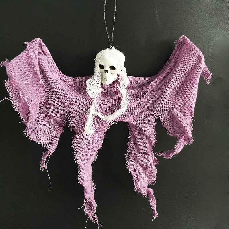 Creepy Hanging Skull Décor – Halloween Ghost Skeleton Decoration for Indoor & Outdoor Use product image 3