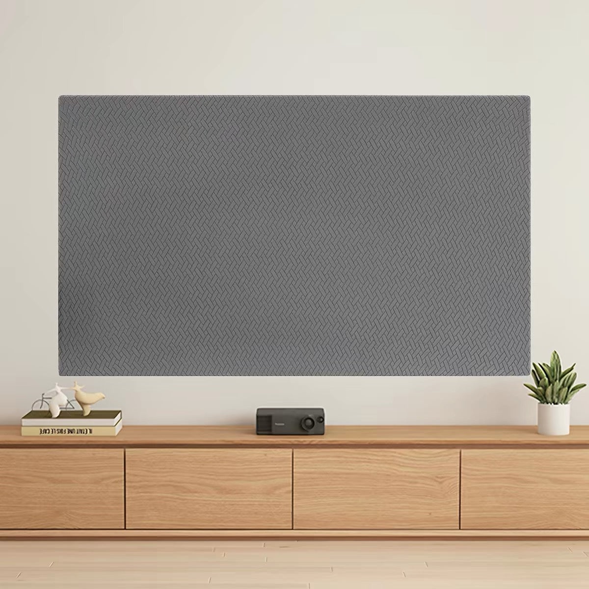 Protective Dust Cover for Wall-Mounted TVs