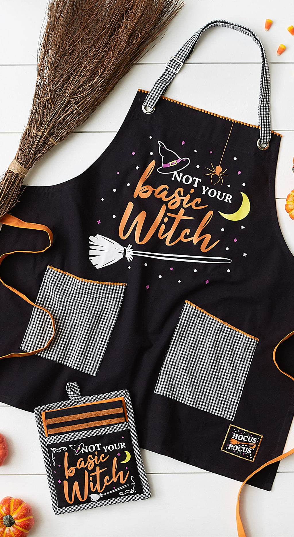 DII 'Basic Witch' Halloween Kitchen Apron product image 6