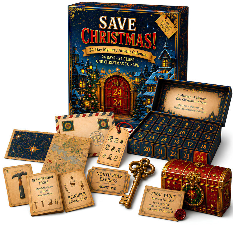 24-Day Mystery Adventure Advent Calendar