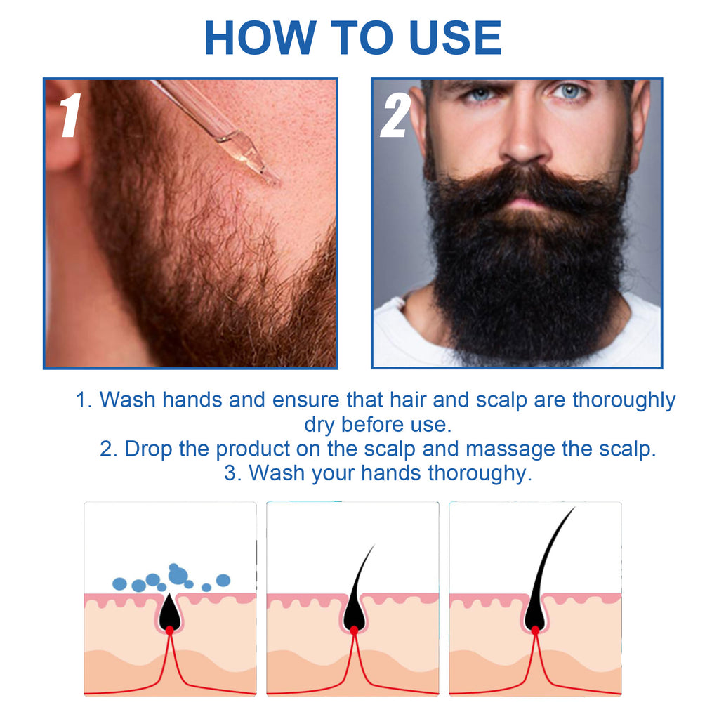 Men's Hair & Beard Care Liquid