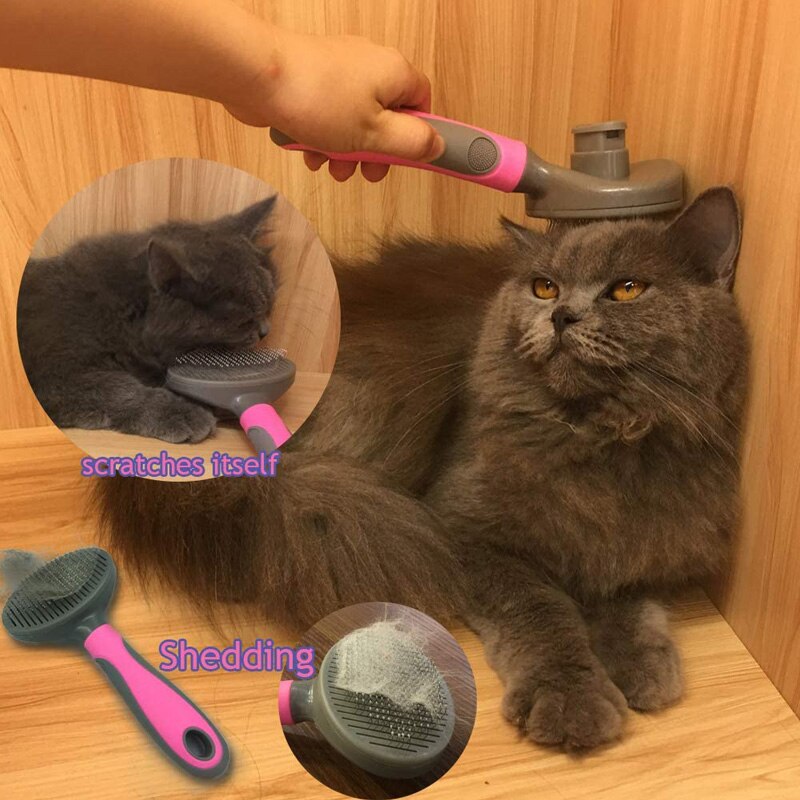 Pet Grooming Slicker Brush for Long Hair