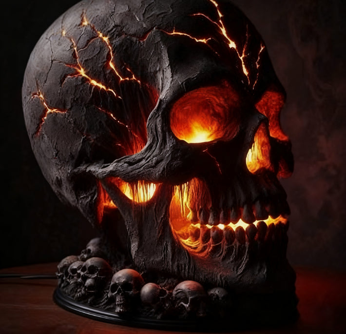 Halloween Skull LED Desk Lamp — additional product view 4