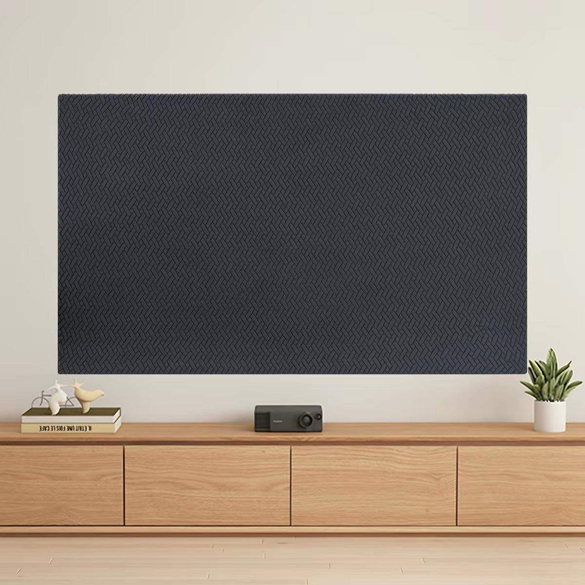 Protective Dust Cover for Wall-Mounted TVs