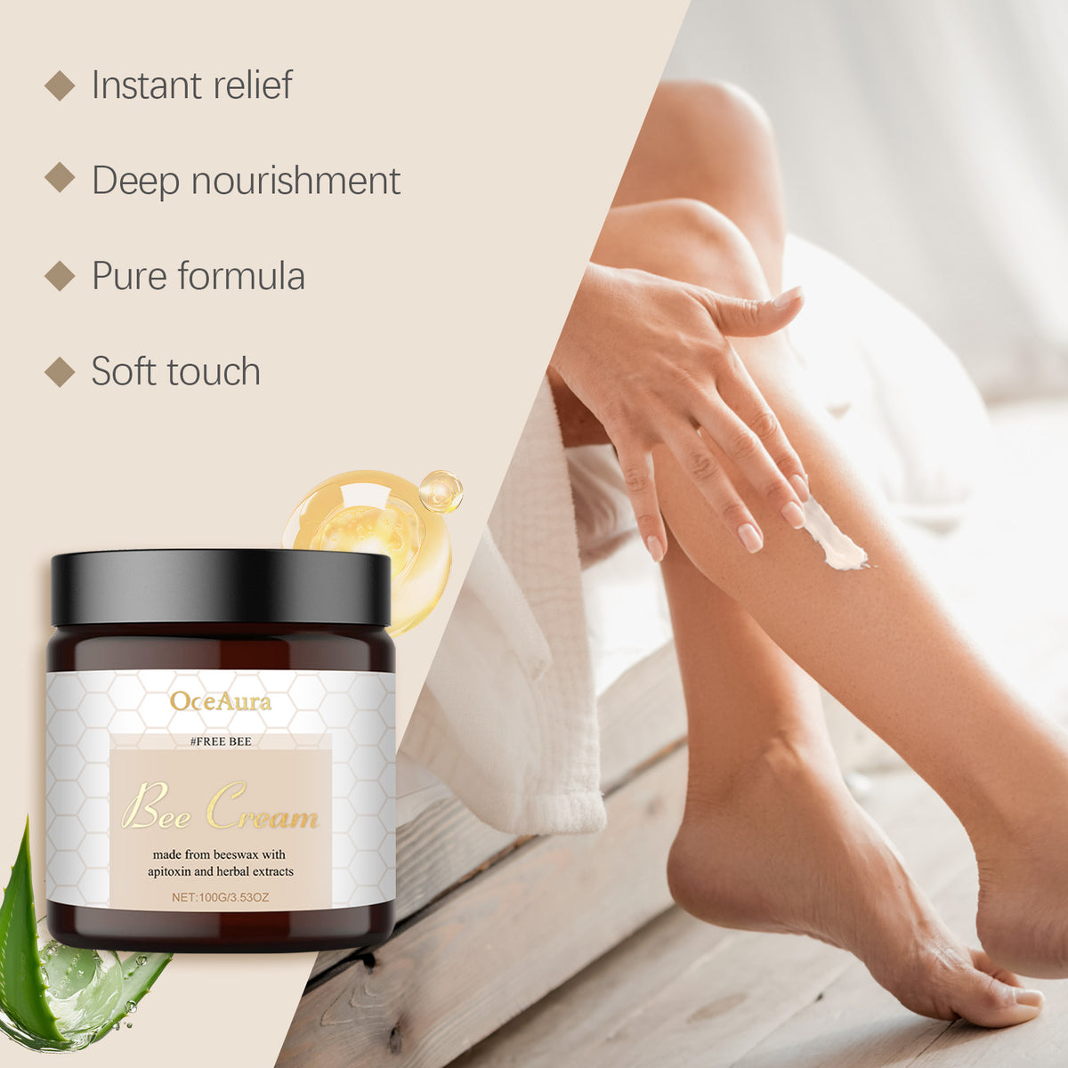 Bee Venom Moisturizing Body Cream