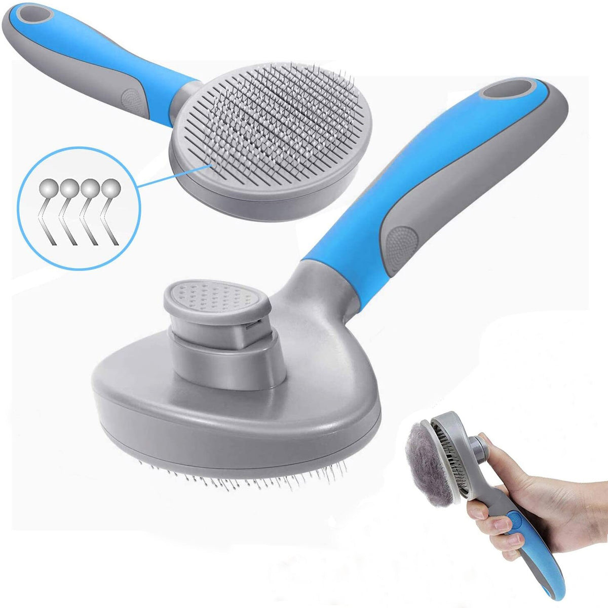 Pet Grooming Slicker Brush for Long Hair