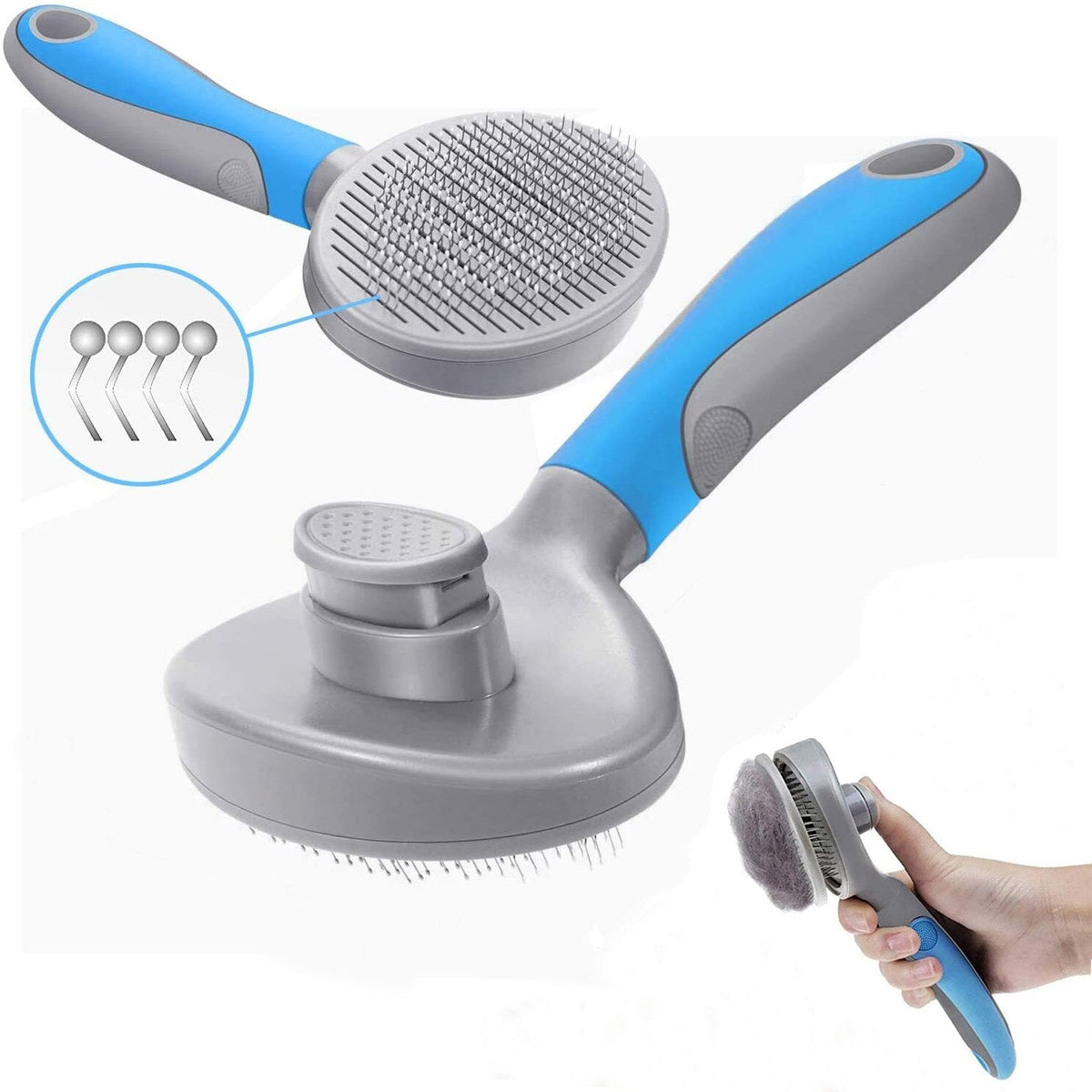 Pet Grooming Slicker Brush for Long Hair