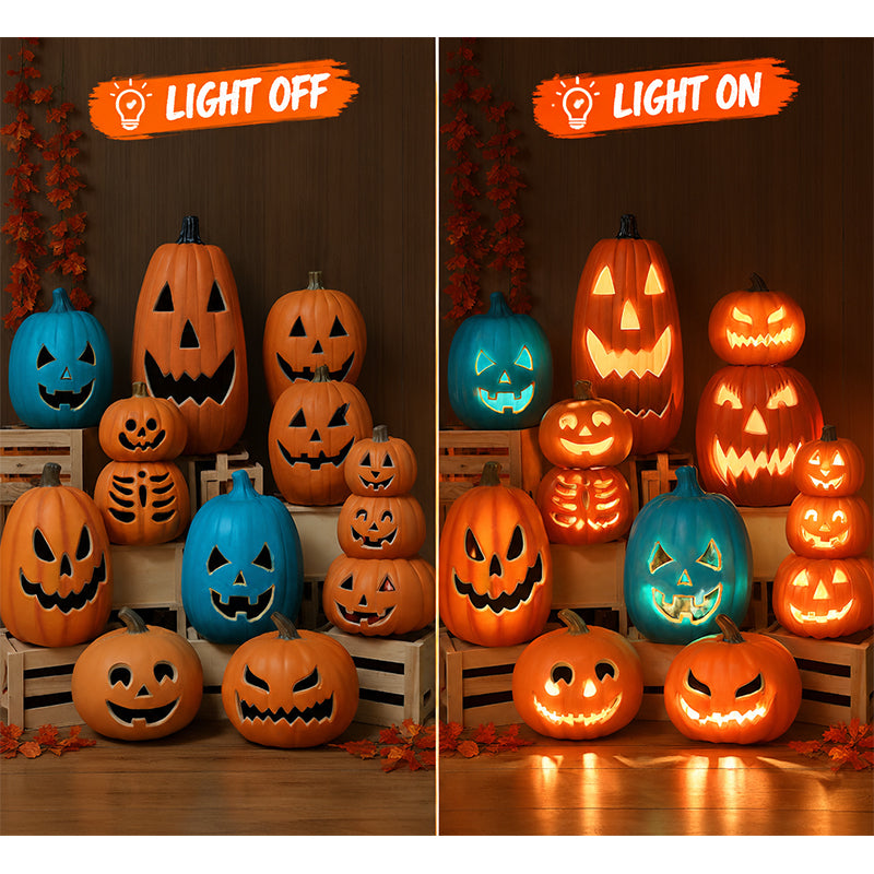 Halloween Pumpkin Lantern Luminous Prop