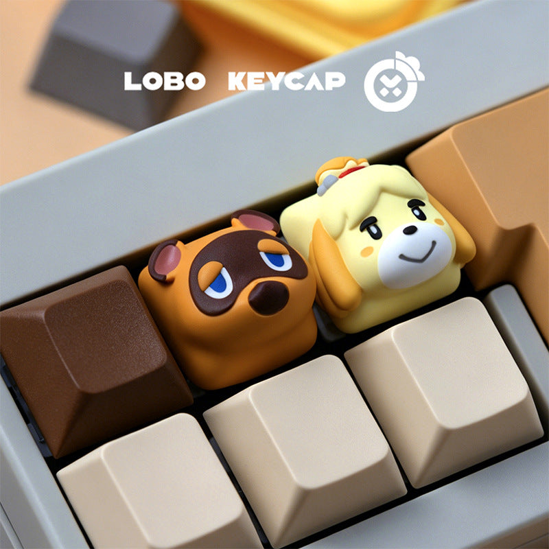 Animal Crossing Resin Keyboard Keycaps
