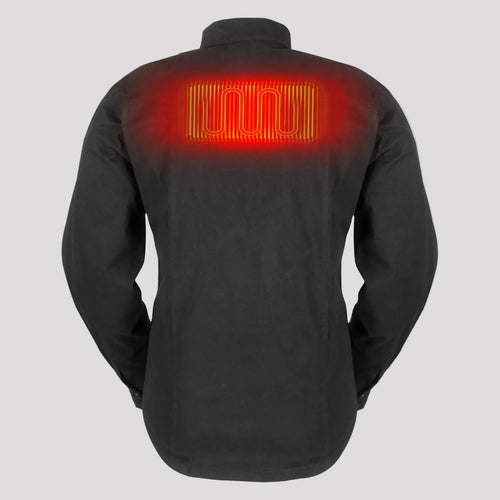 BOL Men's Frontier Heated Jacket – Bluetooth & Button Control, Rechargeable Battery