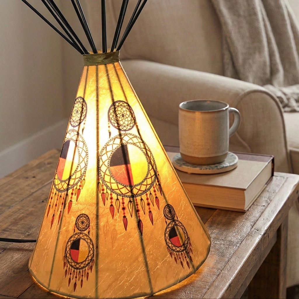 Dreamcatcher Teepee Lamp product image 2