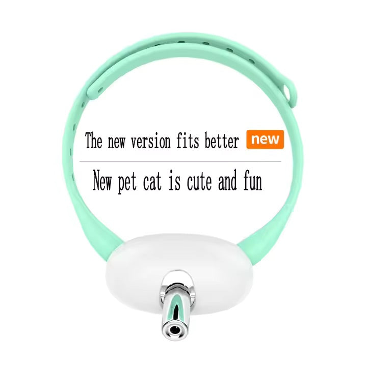 Automatic Laser Collar Toy for Cats