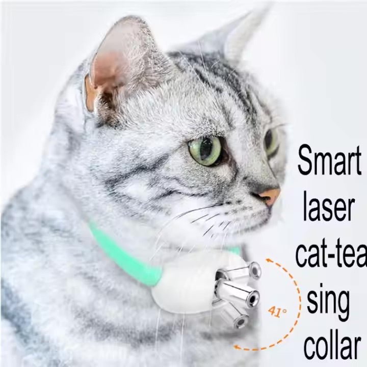 Automatic Laser Collar Toy for Cats