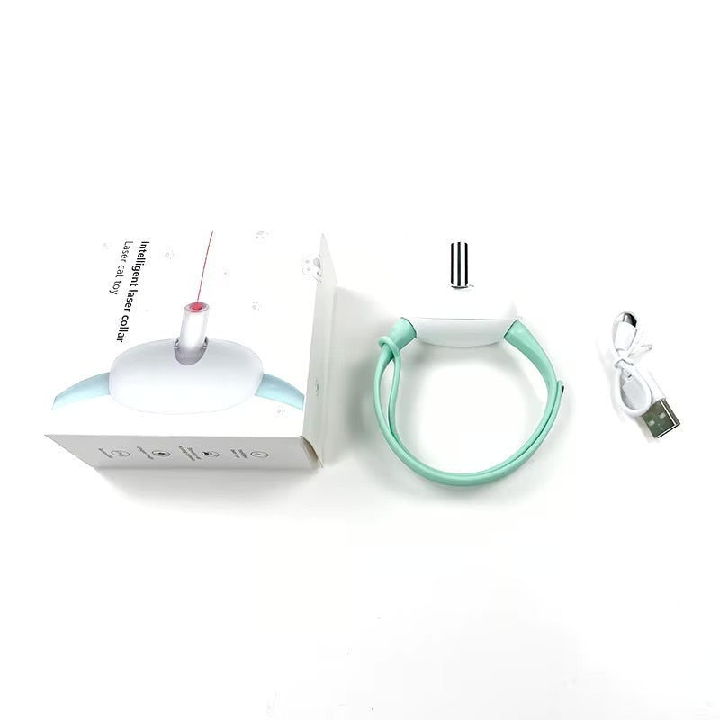 Automatic Laser Collar Toy for Cats