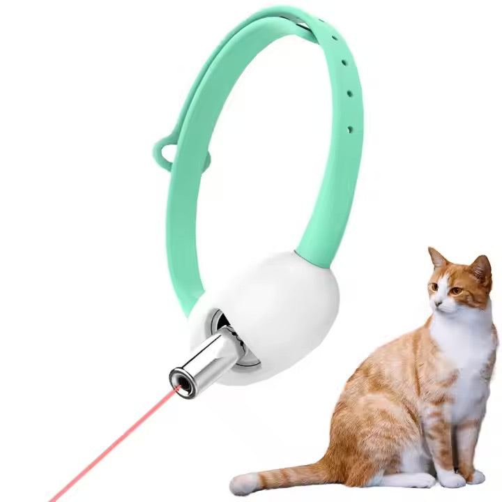 Automatic Laser Collar Toy for Cats