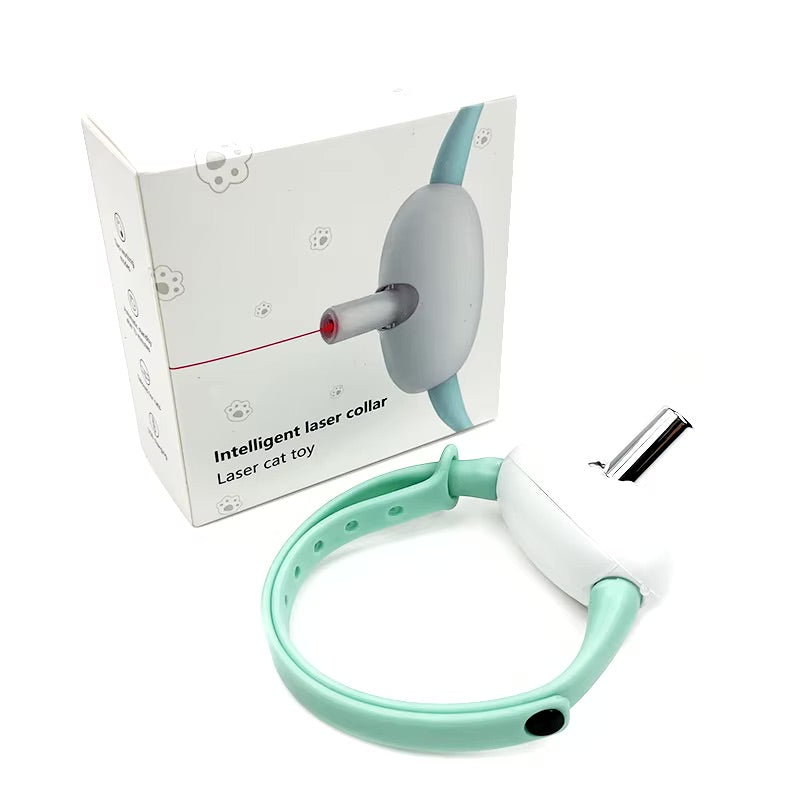 Automatic Laser Collar Toy for Cats