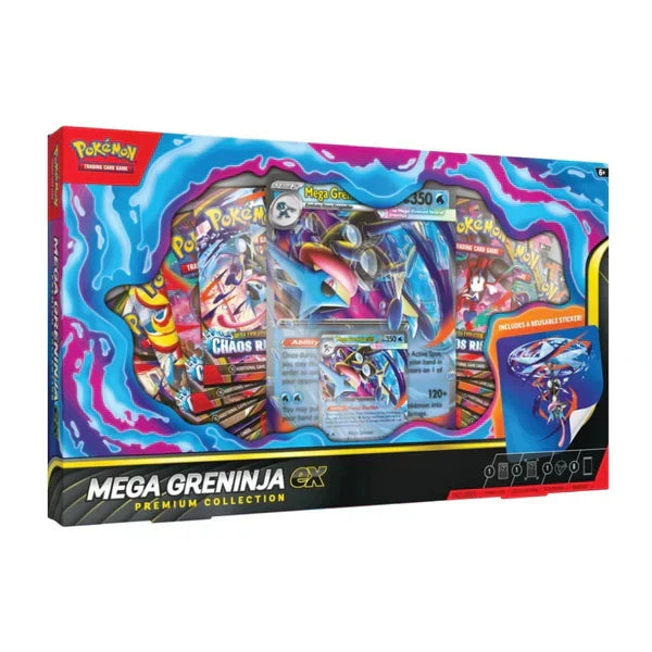 Pokémon TCG - Mega Evolution - Mega Greninja ex Premium Collection Box