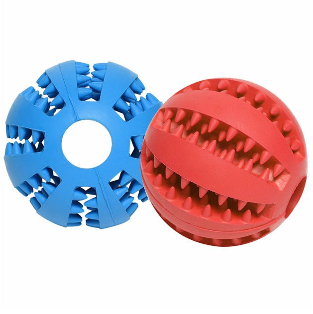 Durable Rubber Bouncing Chew Ball for Pets