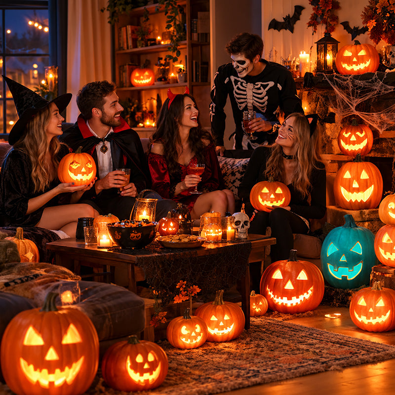 Halloween Pumpkin Lantern Luminous Prop