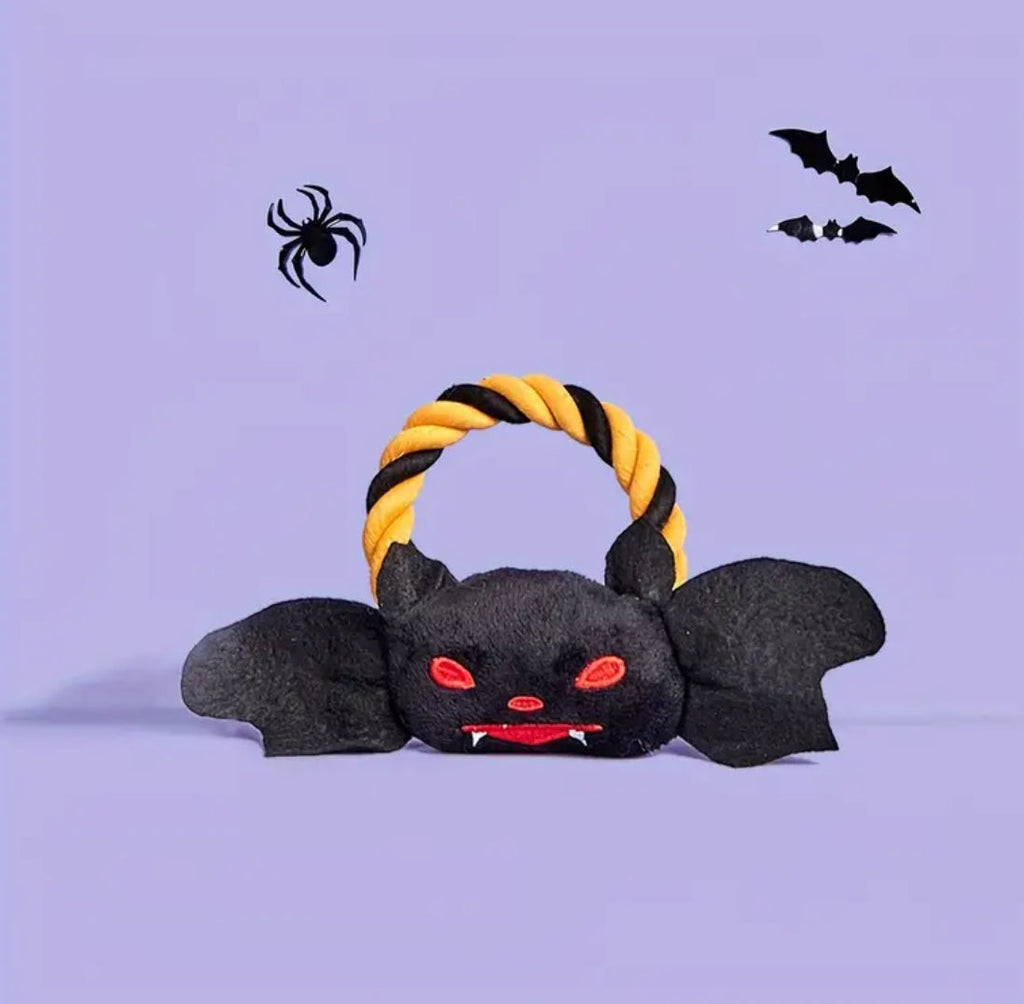 Bat dog toy included in the Halloween Ultimate Pup Gift Bundle