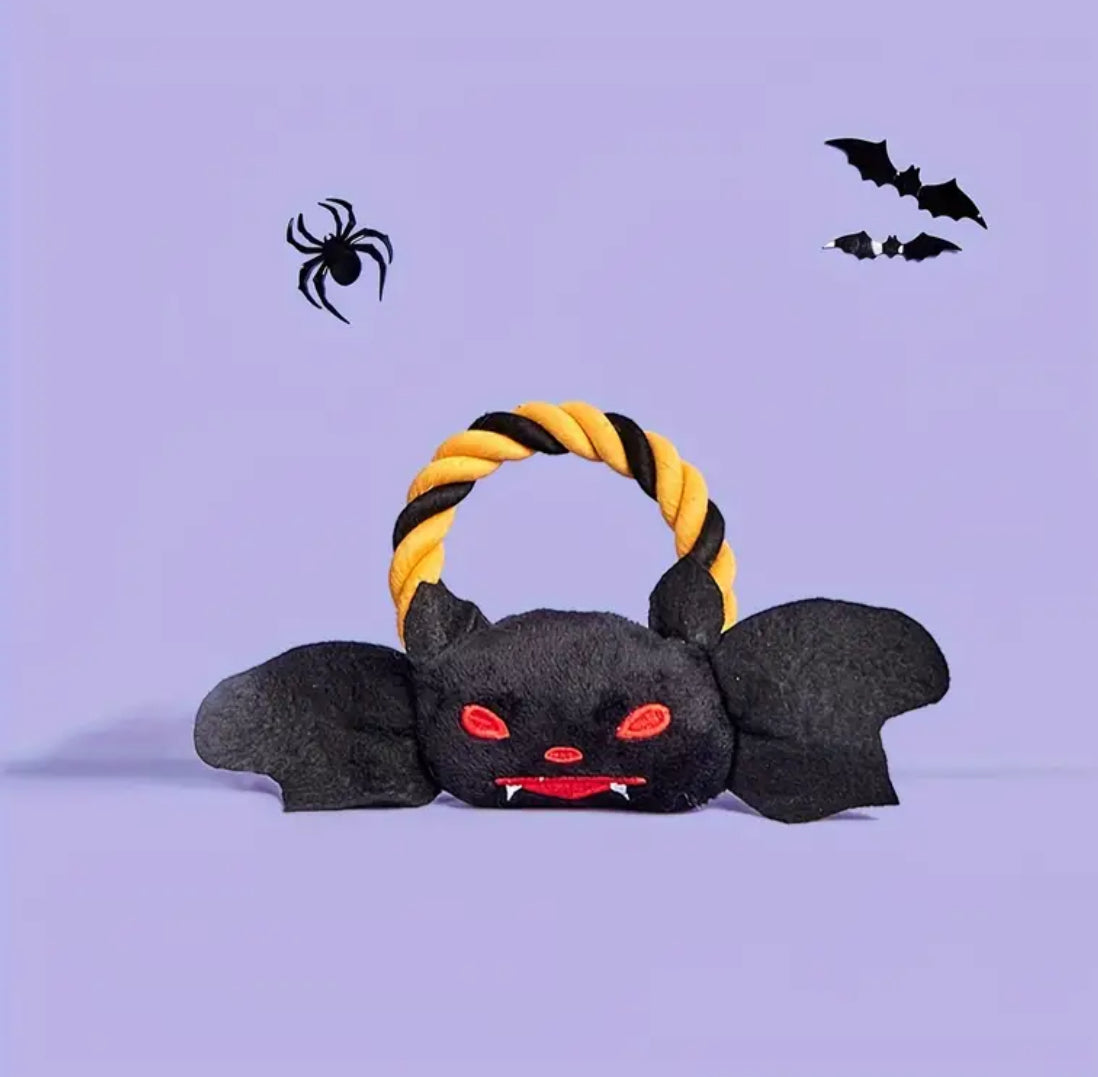 Bat dog toy included in the Halloween Ultimate Pup Gift Bundle