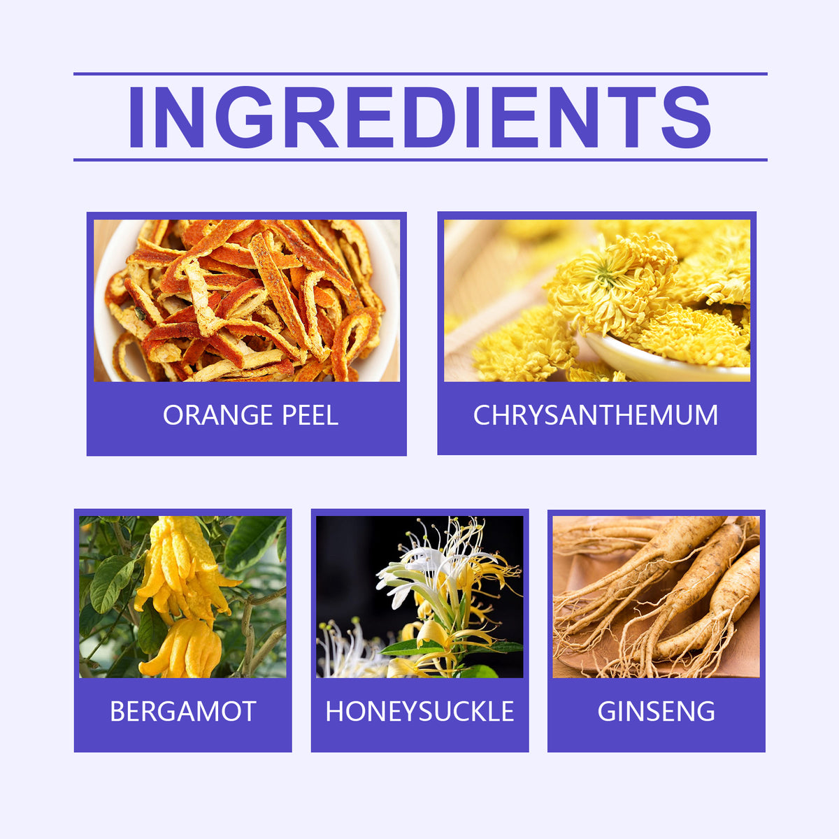 Herbal Tea Blend with Orange Peel & Honeysuckle