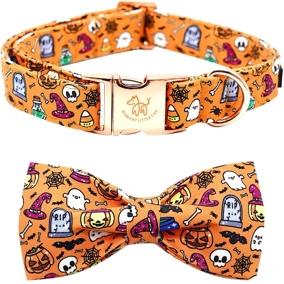 Spooky Szn Dog Collar | Dog Halloween Collar product image 2
