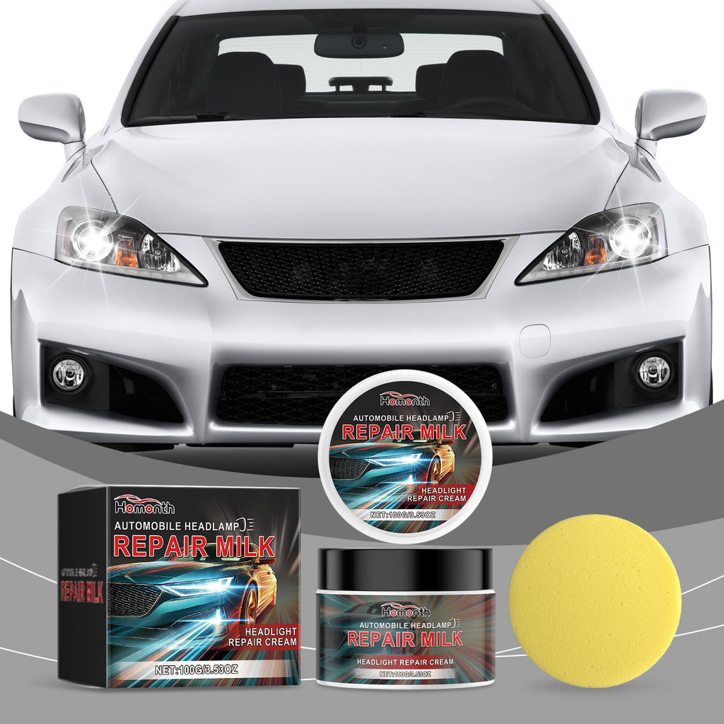 Car Headlight Cleaning & Restoration Kit