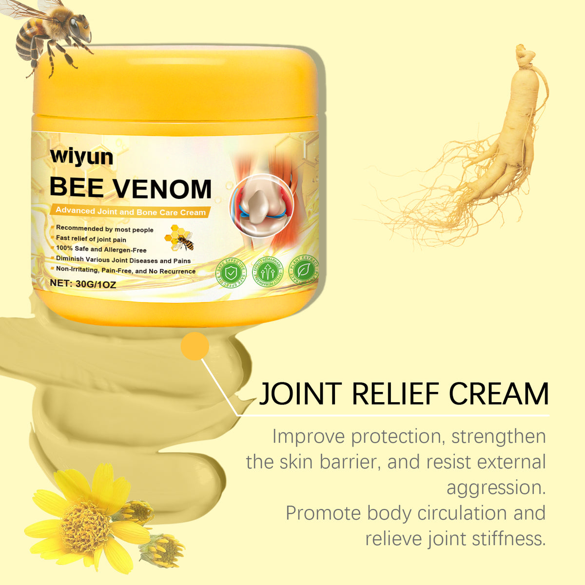 Wiyun Body Massage Cream