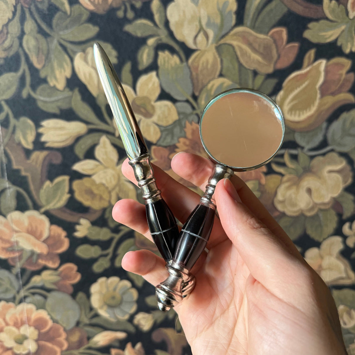 Magnifier & Letter Opener Desk Set