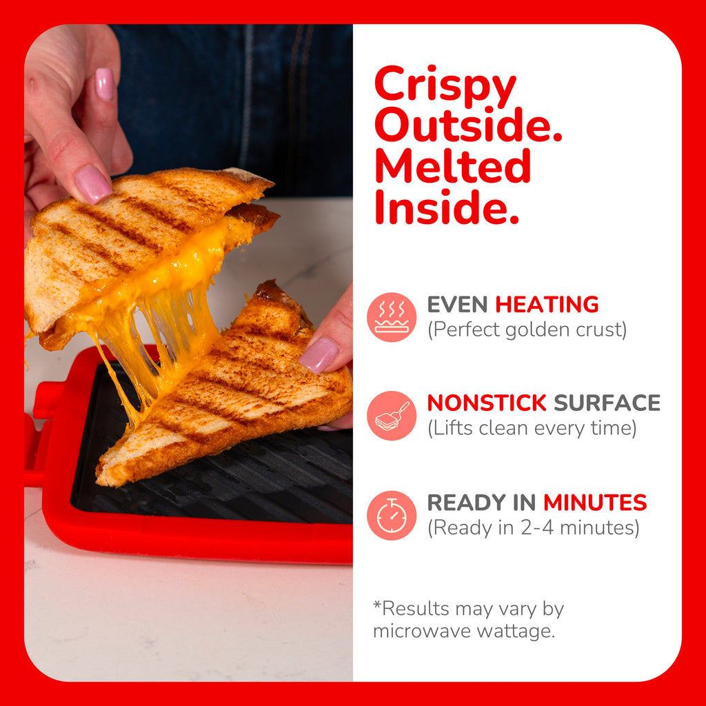 Micro Grill Classic sandwich grill product demonstration image