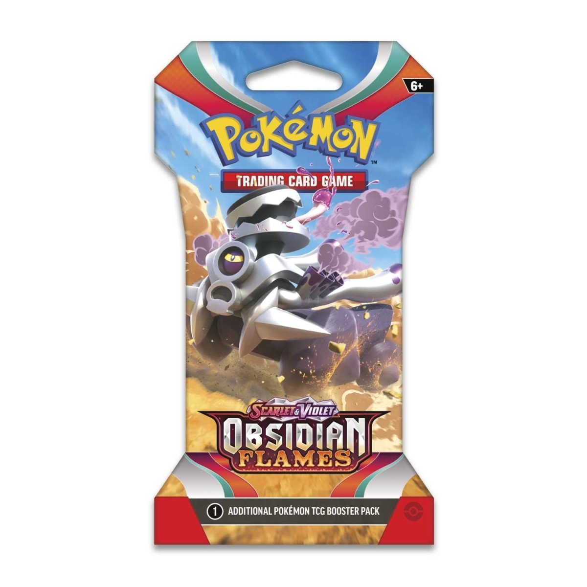 Pokémon TCG - Scarlet & Violet - Obsidian Flames - Sleeved Booster product image 2