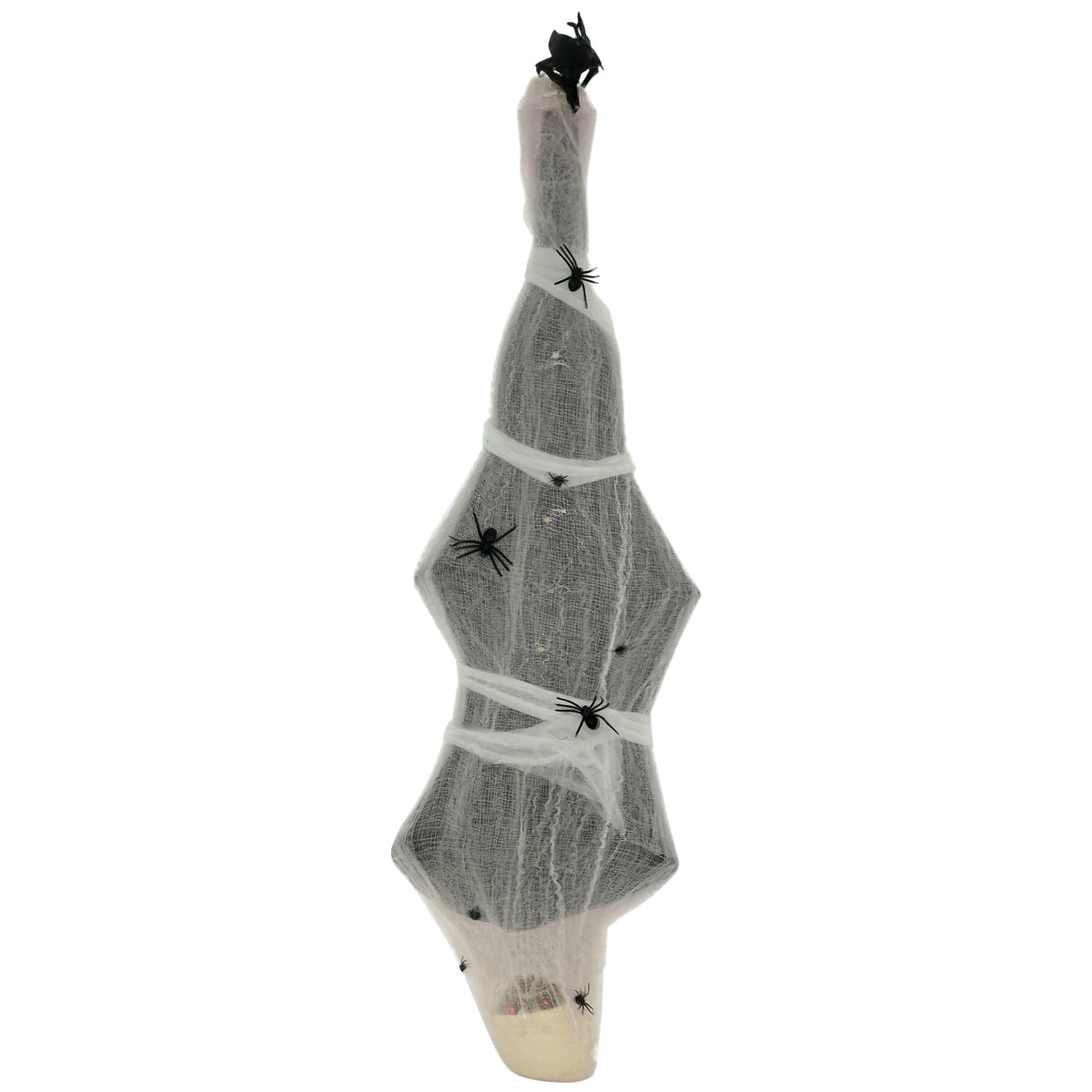 4.7 ft Hanging Mummy Halloween Prop – Animated, Motion & Sound Activated, Light-Up Eyes