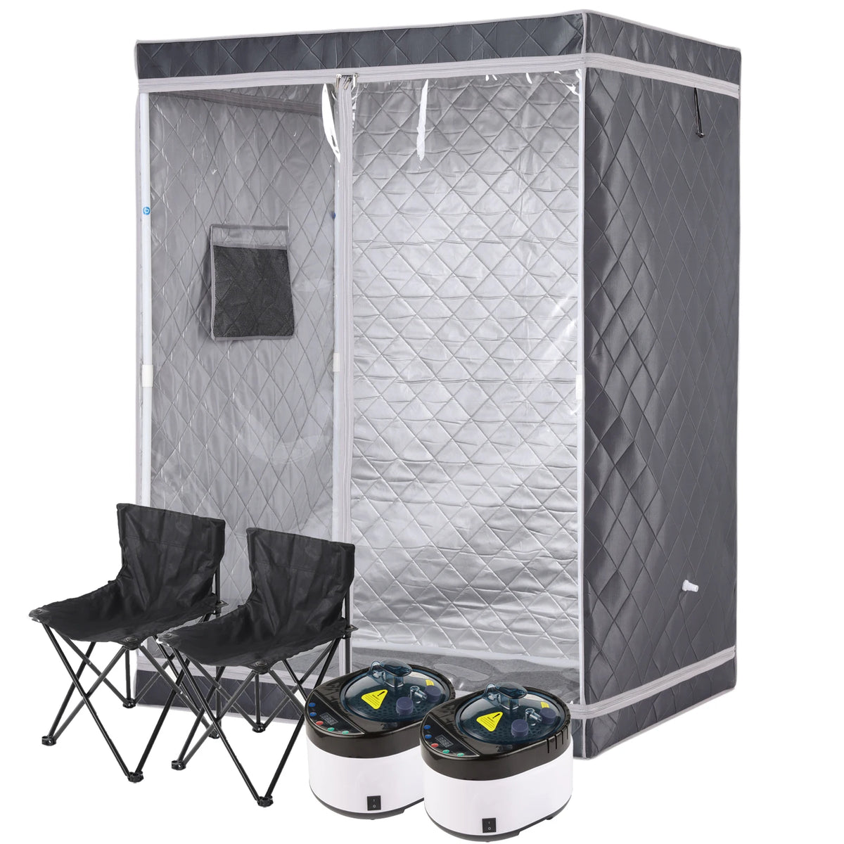 2 Person Steam Sauna Portable Sauna Tent for Home, Large Space