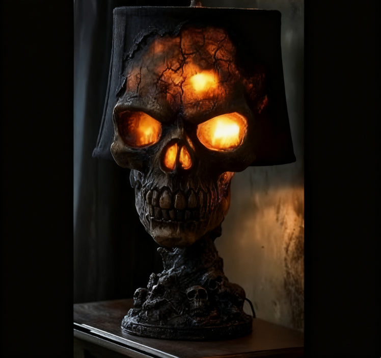 Halloween Skull LED Desk Lamp — additional product view 2