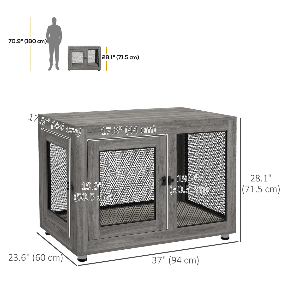 Pet Crate End Table — DealSpark — view 2