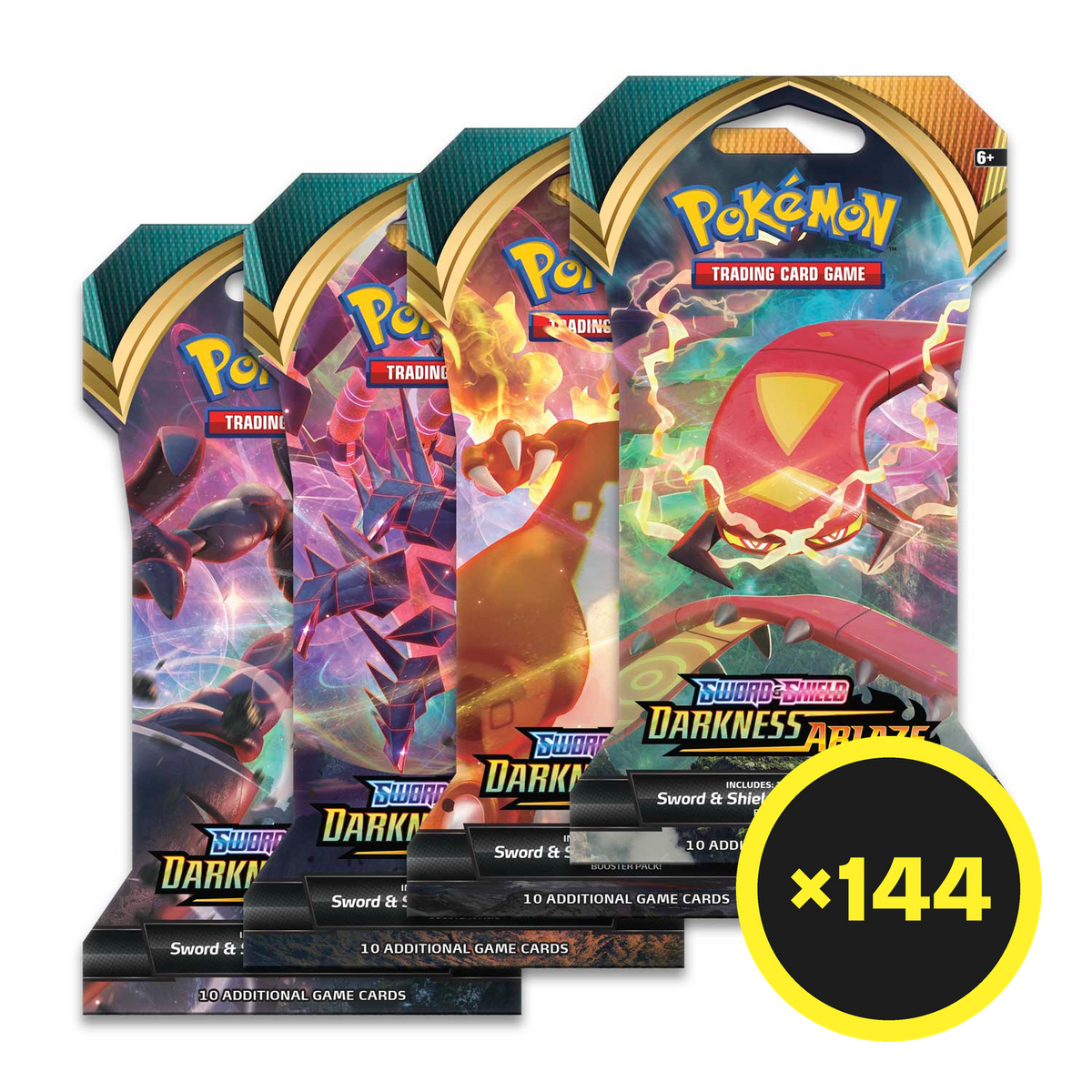 Pokémon TCG - Sword & Shield - Darkness Ablaze - Sleeved Booster Pack product image 7