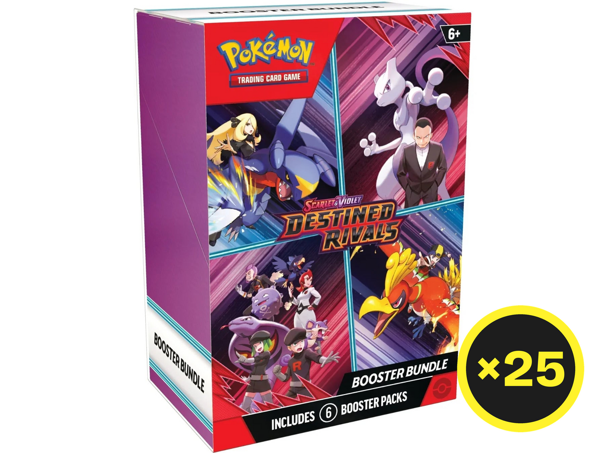 Pokémon TCG Destined Rivals Booster Bundle – 6 Packs