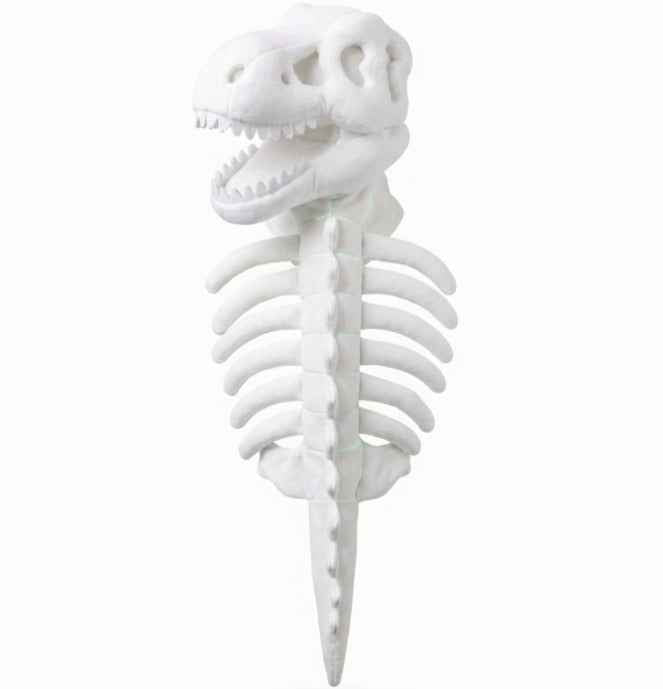 Dark Dinosaur Skeleton Pet Costume Headgear – Funny Halloween Dog & Cat Accessory product image 4