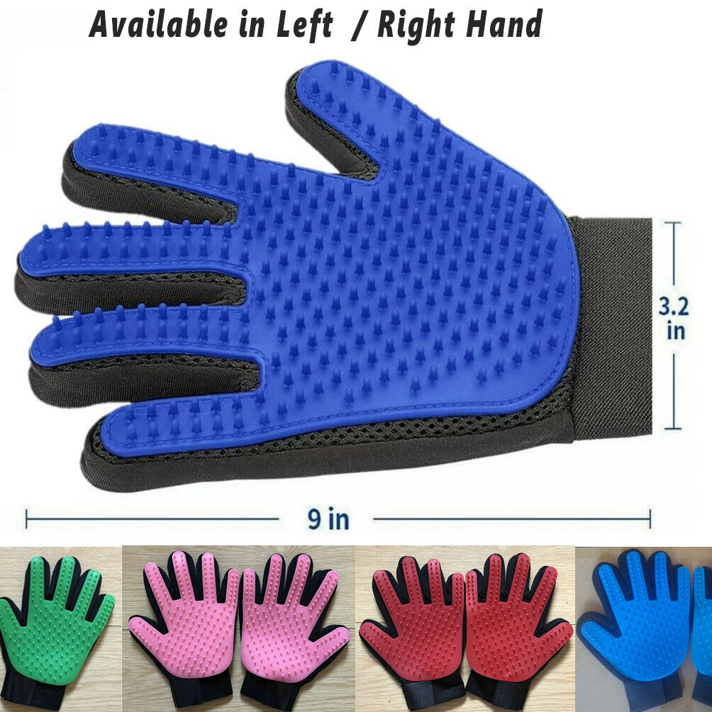 pet deshedding glove