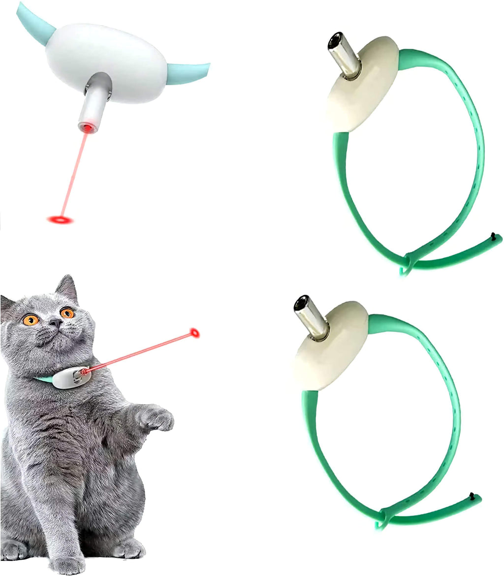 Automatic Laser Collar Toy for Cats