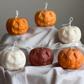 Hand Poured Halloween Pumpkin Candle | Soy Wax Sculptural Candle product image